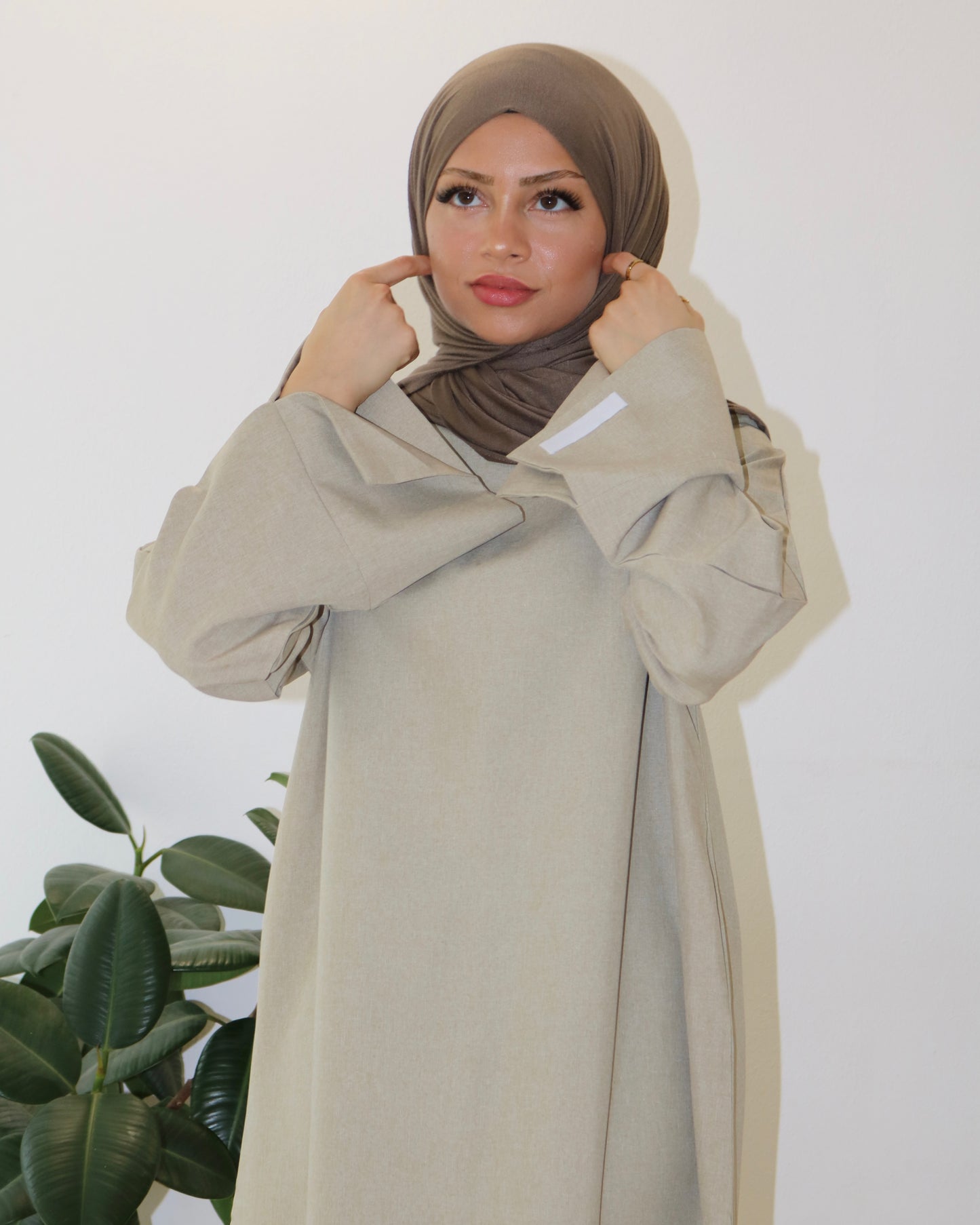 Leinen Kleid