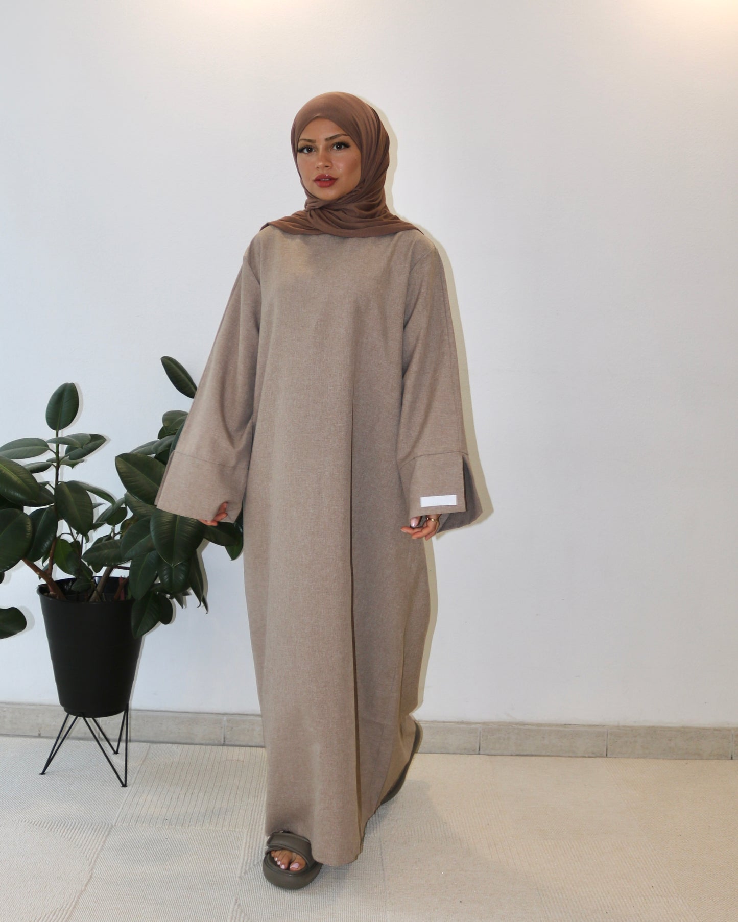 Leinen Kleid