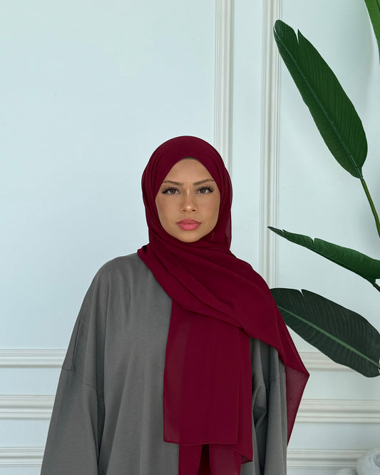 Berries Chiffon Hijab